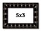 5x3 Bamboo Picture Frame with UV-Resistant Acrylic & Acid Free Backing, Available in 4 Finishes - Brown, Black, Gold, and Natural